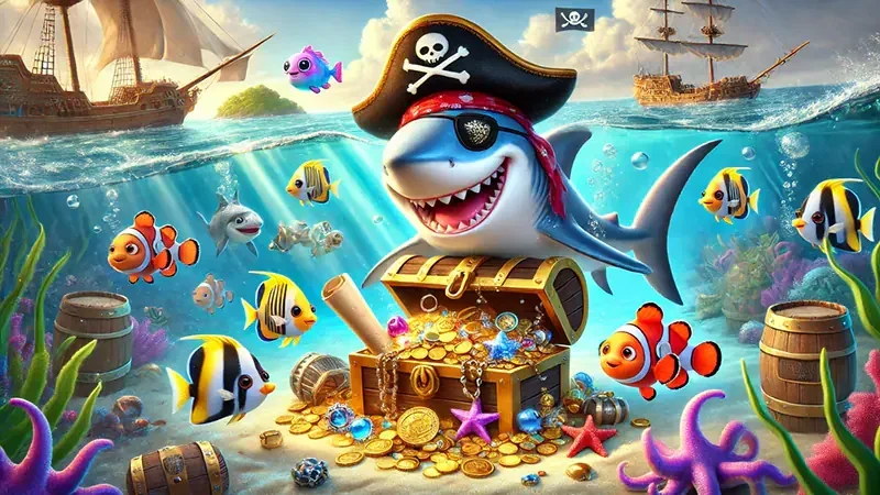 Arena bawah laut untuk permainan tembak ikan DAY777